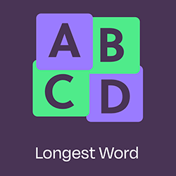 Pikado Longest Word - free educational vocabulary and spelling tool