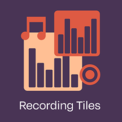 Pikado recording tiles - free educational audio recording tool